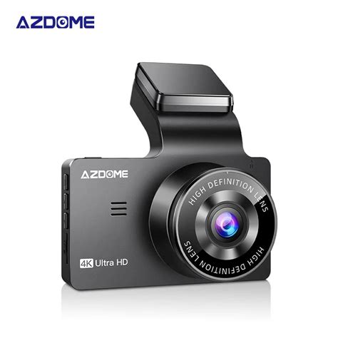 AZDOME M63 Lite 3 Inch IPS Screen Dual Lens 4K Dash Cam WIFI APP ...
