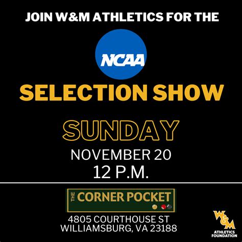 W&M Football Selection Show Watch Party - my1693 - William & Mary