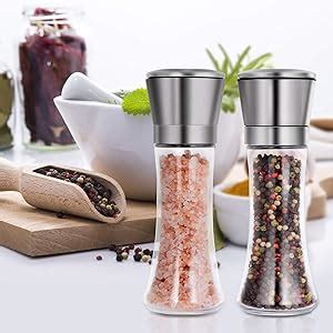 Buy ADTALA Salt and Pepper Crusher- Salt and Pepper Shakers with ...