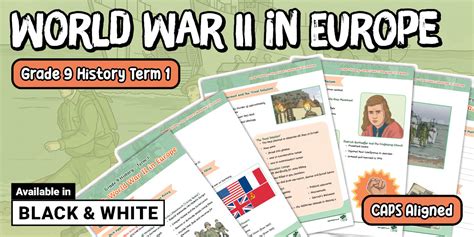 Grade 9 History Term 1: World War II in Europe Notes and Activity