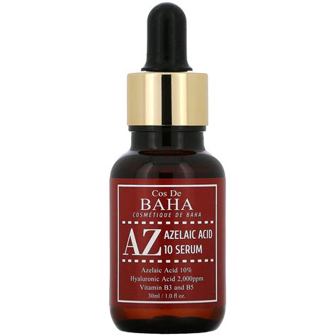 AZ, Azelaic Acid 10 Serum, 1 fl oz (30 ml), Cos De India | Ubuy