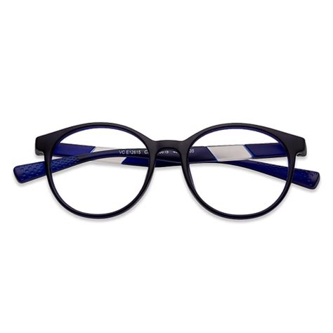 Buy Blue Full Rim Round Lenskart Air Essentials LA VC E12615-C3 ...