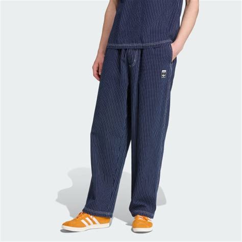 adidas Wabash Loose Chino - Blue | Free Shipping with adiClub