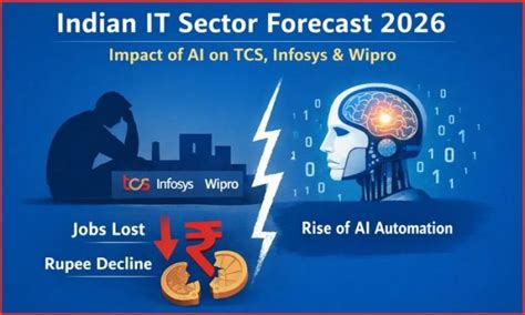 Impact of AI on Indian IT Sector: TCS, Infosys, Wipro