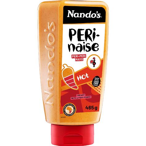 Calories in Nando's Perinaise Hot Peri-peri Mayonnaise Sauce calcount