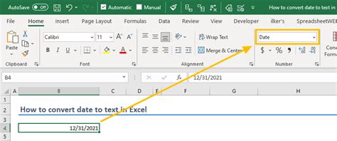 Convert Date Format to Text 的图像结果