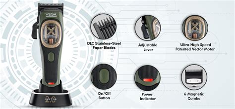 What is the Vega Professional Vector 2.0 Hair Clipper?