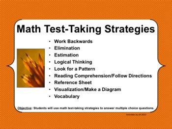 Multiple Choice Math Test-Taking Strategies 的图像结果