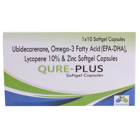 Qure-Plus Softgel Capsule 10'S Price, Uses, Side Effects, Composition ...