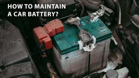 How To Maintain A Car Battery? - WD40 India