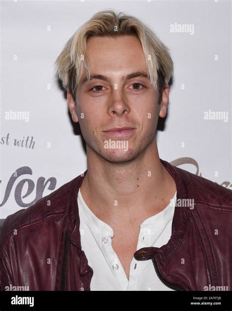 November 1, 2019, Van Nuys, California, USA: Riker Lynch attends the ...