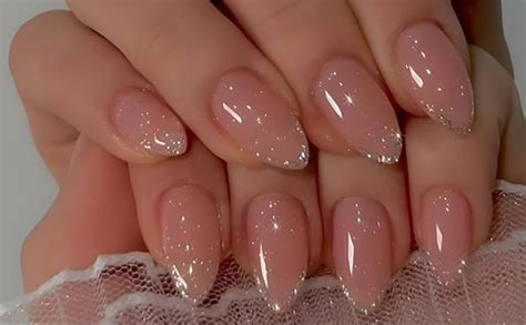 Buy Gloss & Go 24 Reusable Artificial Fake Nail Set| Peach Color With ...