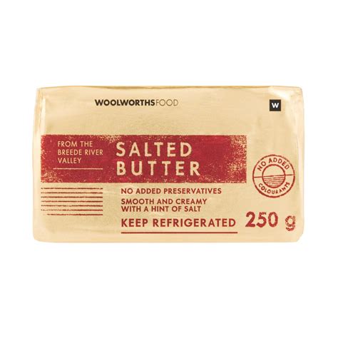 Salted Butter 250 g | Woolworths.co.za