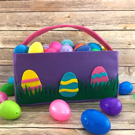 DIY Kunin Felt Easter Egg Basket - Kunin Felt