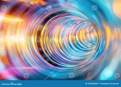 Visual Representation of Quantum Tunneling with Particles Crossing a Barrier in Cool-Toned Light ...