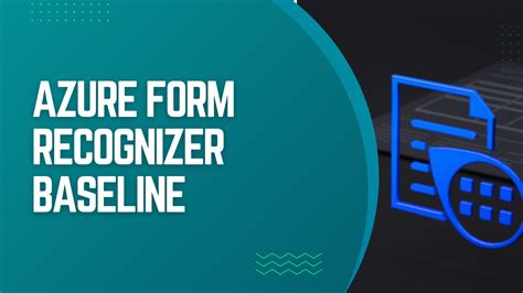 Azure Custom Form Recognizer 的图像结果