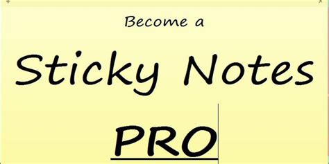 Image result for Sticky Notes 101