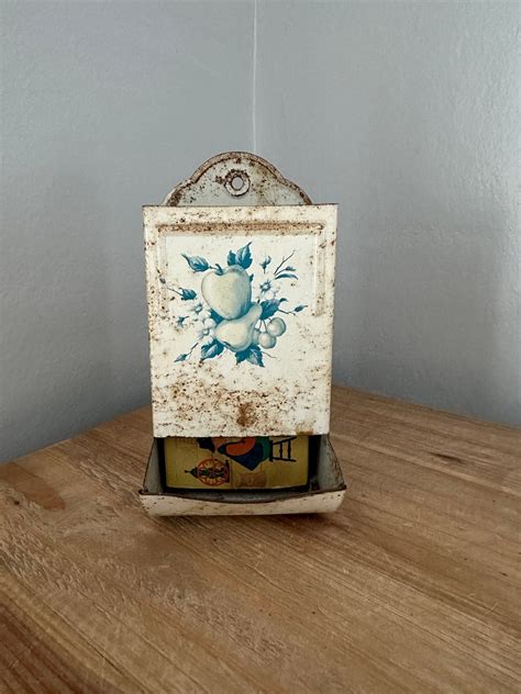 Vintage Match Holder - Etsy