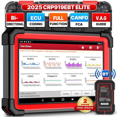 Launch X431 CRP919EBT 2025 Bidirectional Scan Tool, All-in-One Full ...