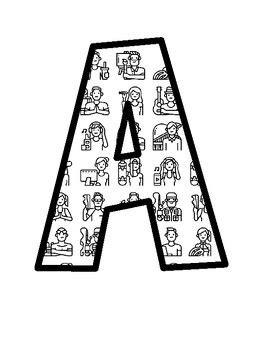 People And Lifestyle Bulletin Board Letters, People And Lifestyle ...