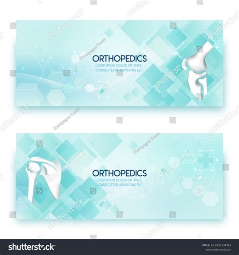Medical Infographic Orthopedic Anatomy Abstract Background Stock Vector (Royalty Free ...