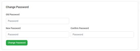 How to change your Password?