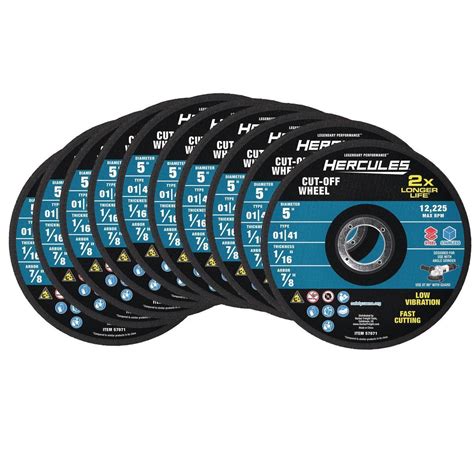 10 metal clearance cut off wheel