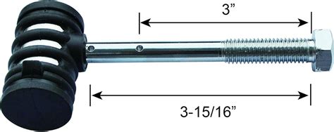 Buy MAXXHAUL 50563 Threaded Hitch Locking Pin 50025 Bike Rack Online at ...