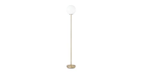 Moon Gunmetal Floor Lamp | Gold floor lamp, Lamp, Brushed gold floor lamp