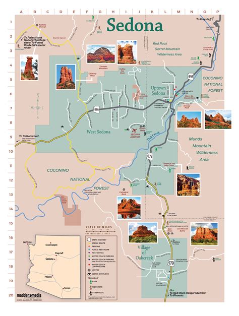 Printable Sedona Map