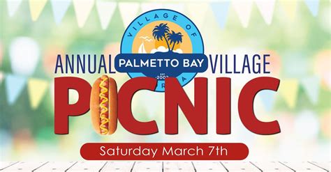 Annual Village Picnic, Coral Reef Park, Palmetto Bay, 7 March 2026 ...