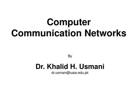 Computer Communication Networks Course 的图像结果