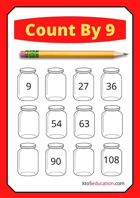 Free Skip Count By 9 Worksheet Check more at https://kto5education.com ...