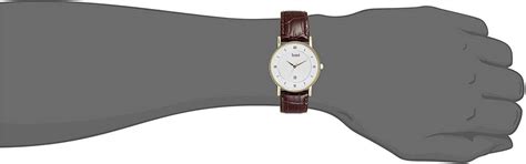 HMT Quartz Date Working hmt 9162SL01 Dial Gold Strap Brown Analog Watch ...