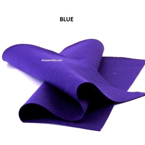 Wefab Fleece Fabric Non-Woven Multicolors 180 GSM Felt Cloth for Bags ...