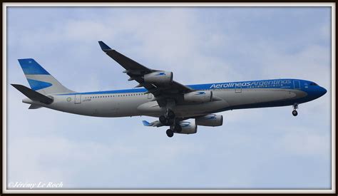 AIRBUS A340-313 AEROLINEAS ARGENTINAS LV-CSD MSN123 (F-WWJ… | Flickr