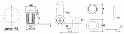 Ebco Cam Lock - Secutek-Standard(1-22mm) &Threaded(2-16&2-25&2-30mm ...