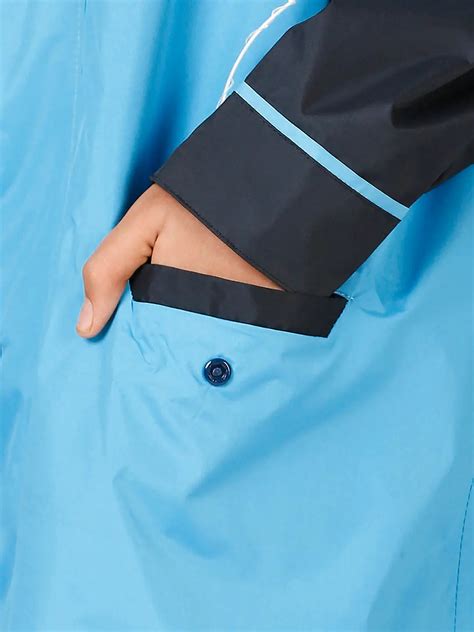 Zeel Spiderman Protector Boys Blue Raincoat