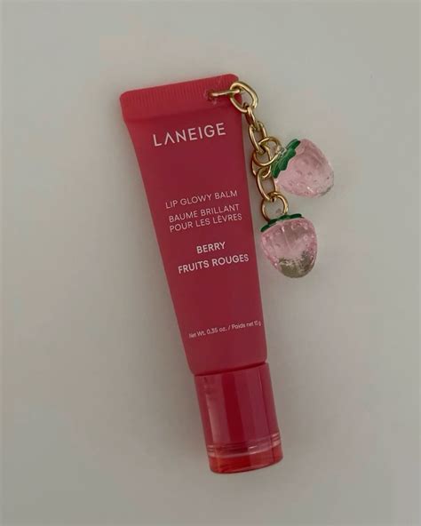 Laneige Lip Glowy Balm Keychain | Lip balm collection, Lips, Lip balm