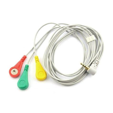 ECG Sensor Module with Cables and Electrodes and Pulse – REES52