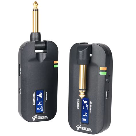 Buy Wireless Guitar Transmitter Receiver System 5.8GHz, 24-bit High ...