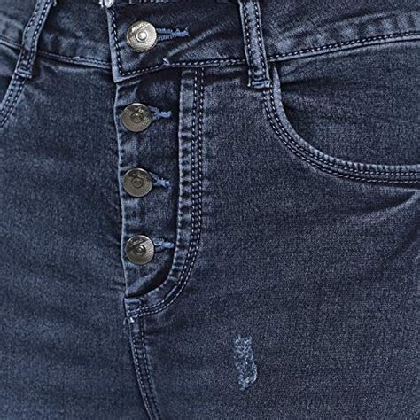 Buy G God's Club Women's High Waist Skinny Fit Black Color Row Egde ...