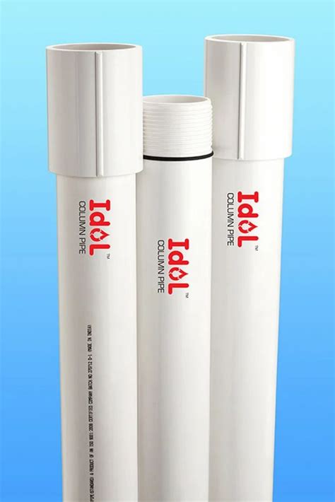 Column Pipe - Idol 1 inch UPVC Borewell Pipe, 3 m Manufacturer from Rajkot