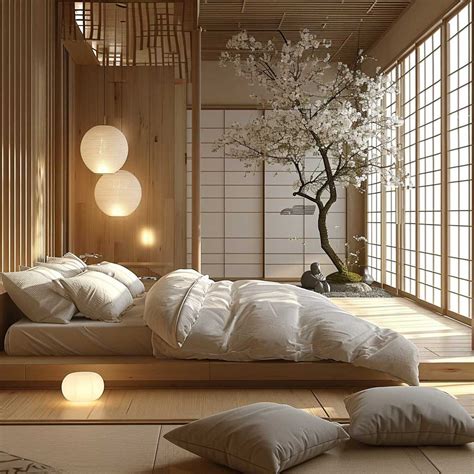 Japanese Bedroom Interior