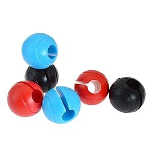 Buy WOMBLE 1Pair Barbell Grips Weight Lifting Dumbbell Adapter Workout ...