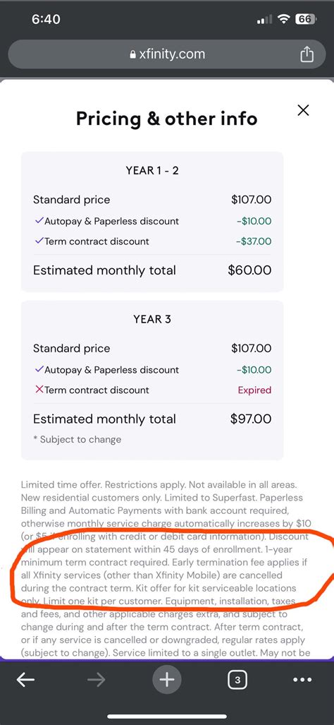 What Happens When Xfinity Contract Ends