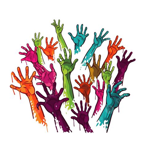 Scary And Spooky Hands Vector Illustration Vector Illustration For ...