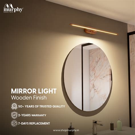 LED Mirror Light – Buy Stylish Mirror Lights Online in India | Murphy ...