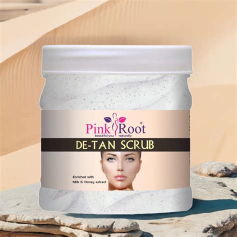 Pink Root DeTan Scrub Enriched with Clove Oil(500 ml) helps in Tan Rem
