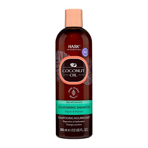 Buy HASK Monoi Coconut Oil Nourishing Shampoo - 355 ml | Hydrating ...